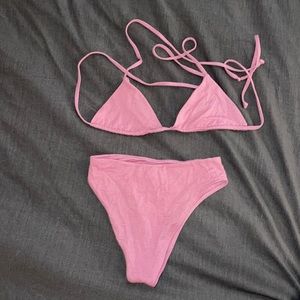 Bubblegum pink Frankie’s bikini
